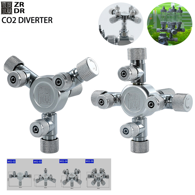 Planted Aquarium Co2 - Многоканальный распределитель CO2 ZRDR для аквариумов,