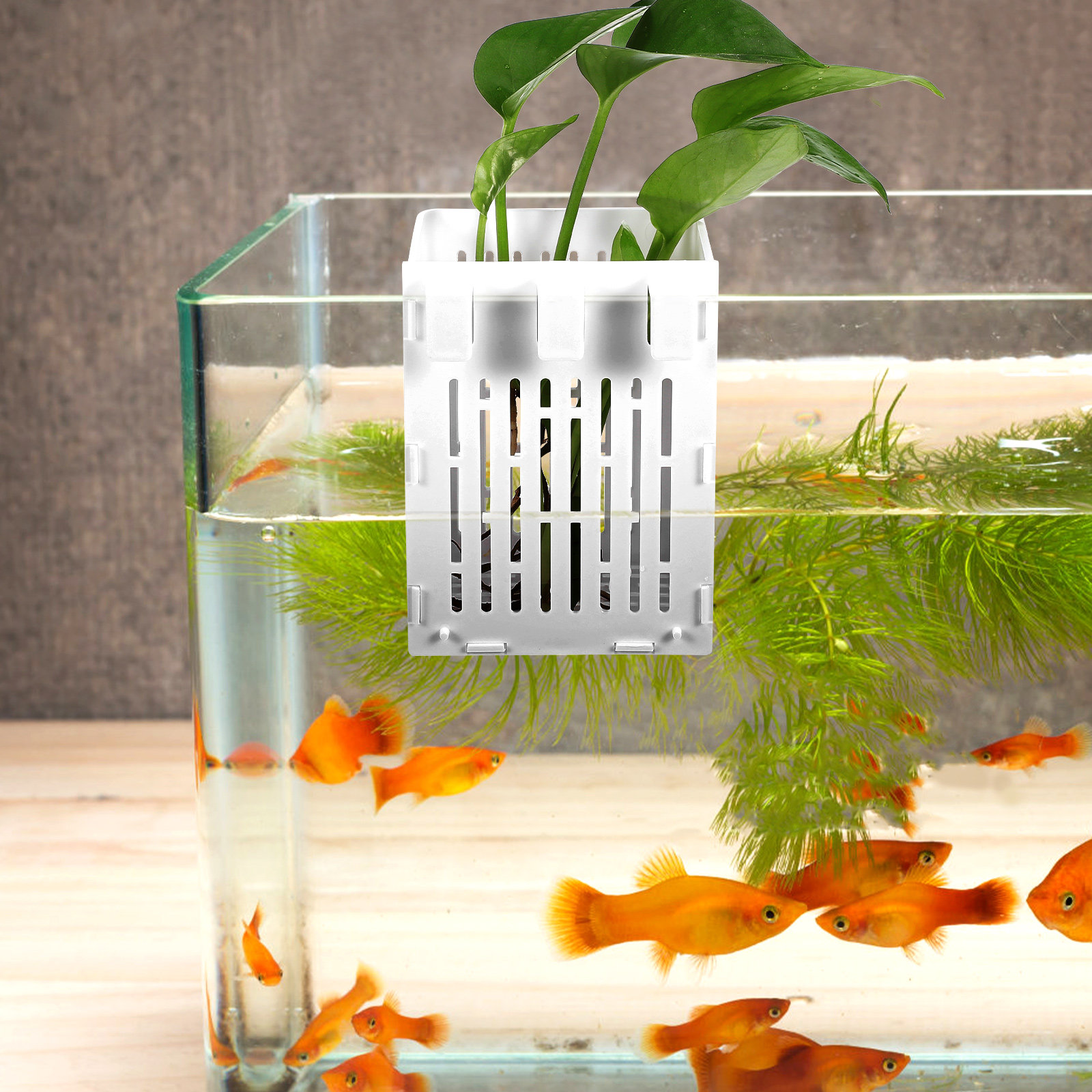 Aquarium Planted Setup - 2 шт. подвесных корзинок для водных