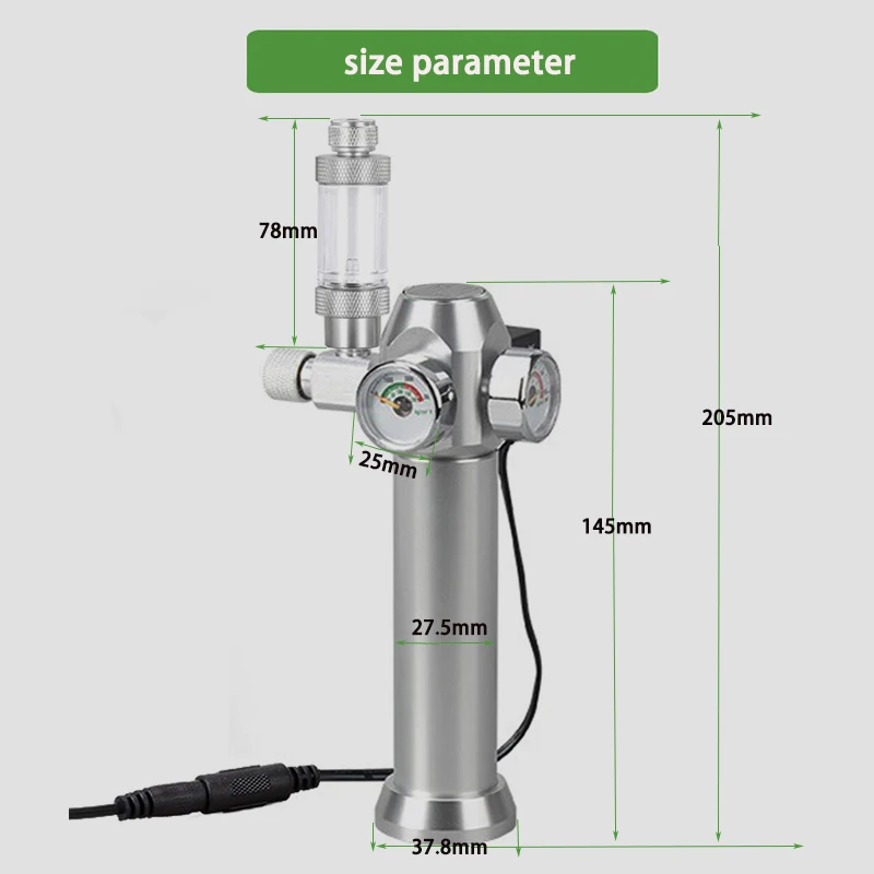 Регулятор CO2 для аквариума с  – обзор и цена Planted Aquarium Co2
